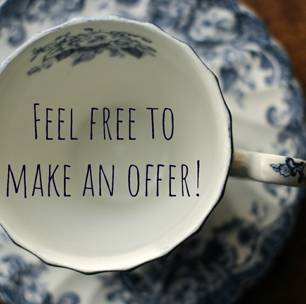 Don't be afraid to make an offer!
